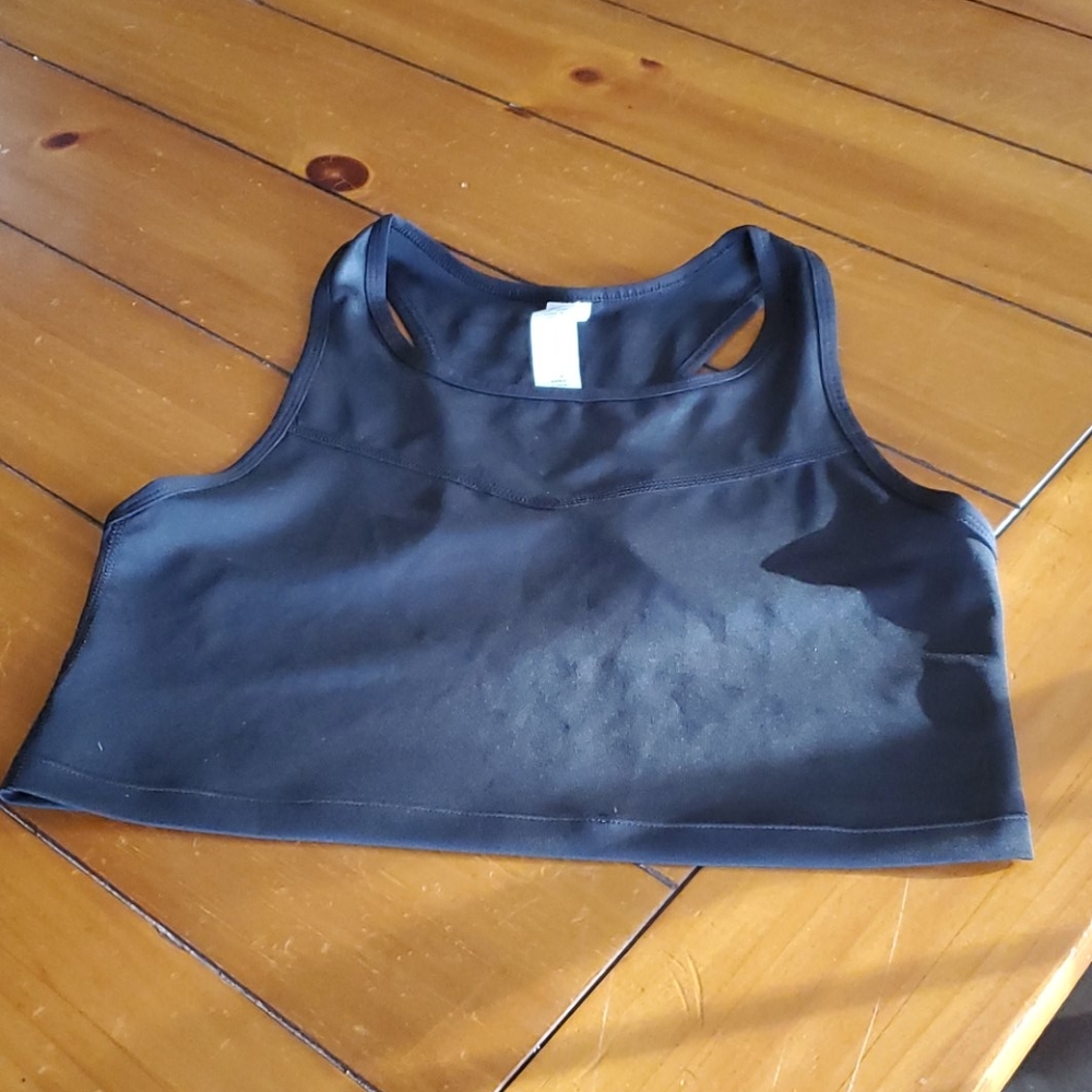 Sexy workout crop top